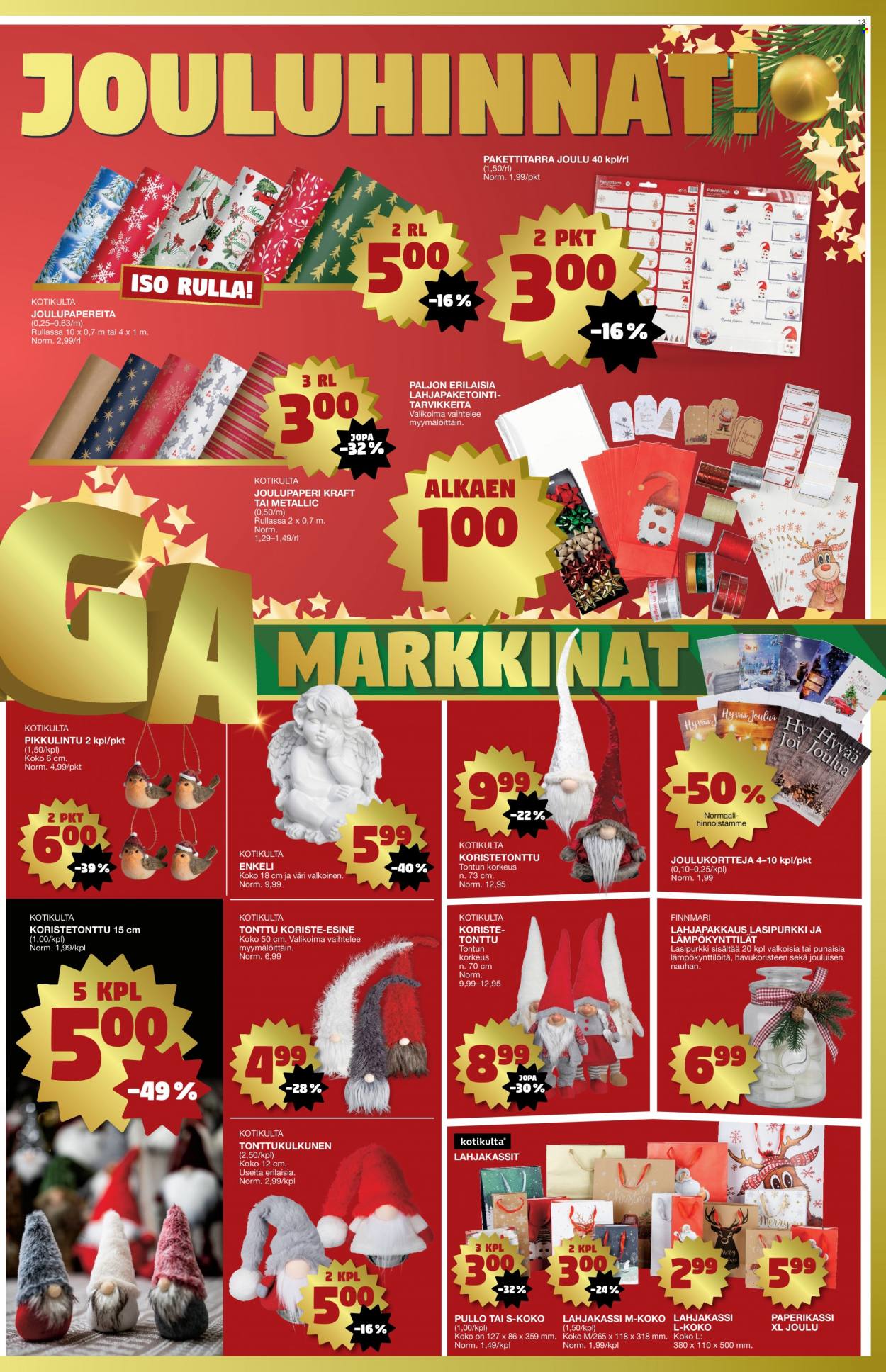 Tokmanni tarjoukset - 13.12.2021 - 19.12.2021. Sivu 13