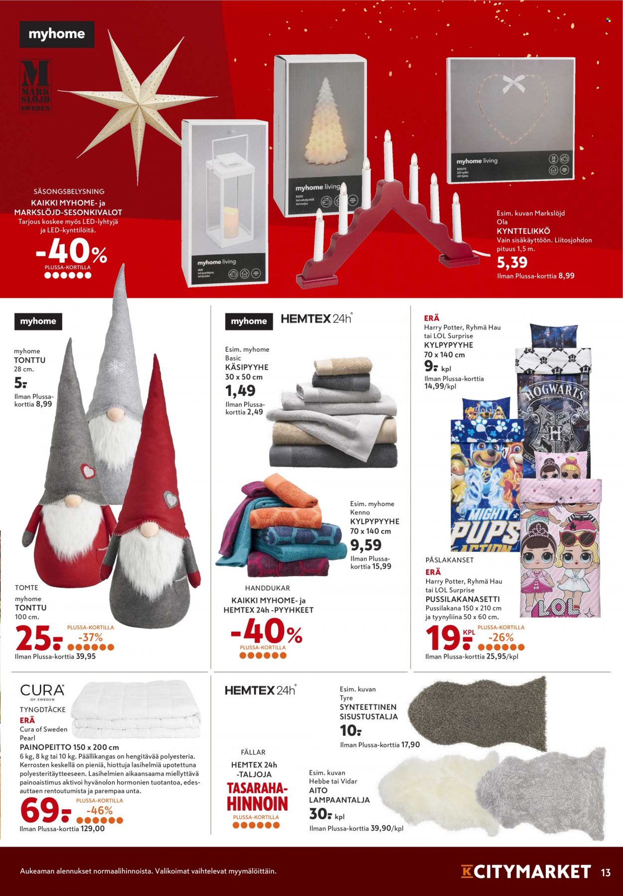K-citymarket tarjoukset - 13.12.2021 - 15.12.2021. Sivu 13