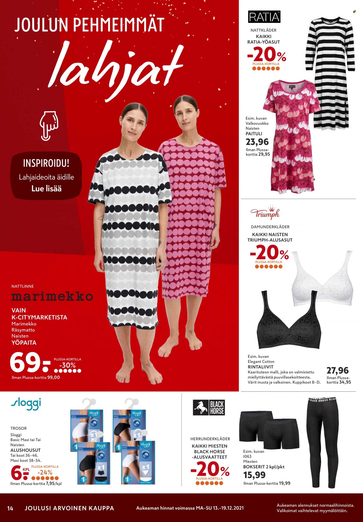 K-citymarket tarjoukset - 13.12.2021 - 15.12.2021. Sivu 14