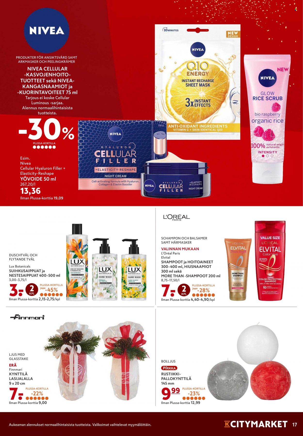 K-citymarket tarjoukset - 13.12.2021 - 15.12.2021. Sivu 17