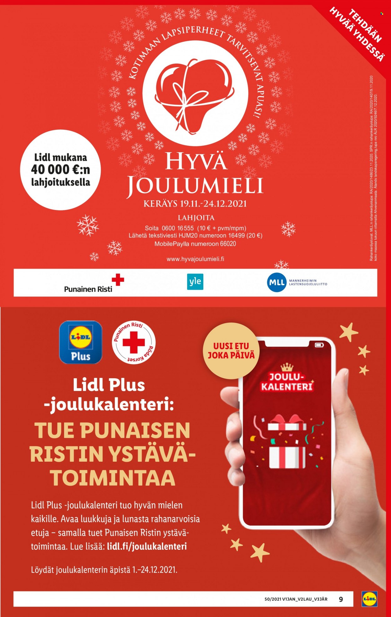 Lidl tarjoukset - 16.12.2021 - 19.12.2021. Sivu 9