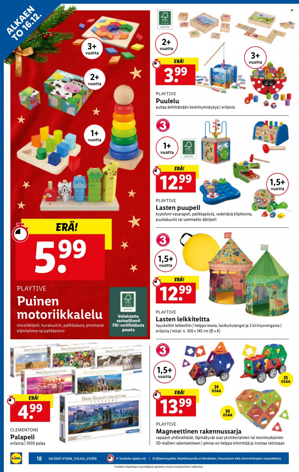 Lidl tarjoukset - 16.12.2021 - 19.12.2021. Sivu 18