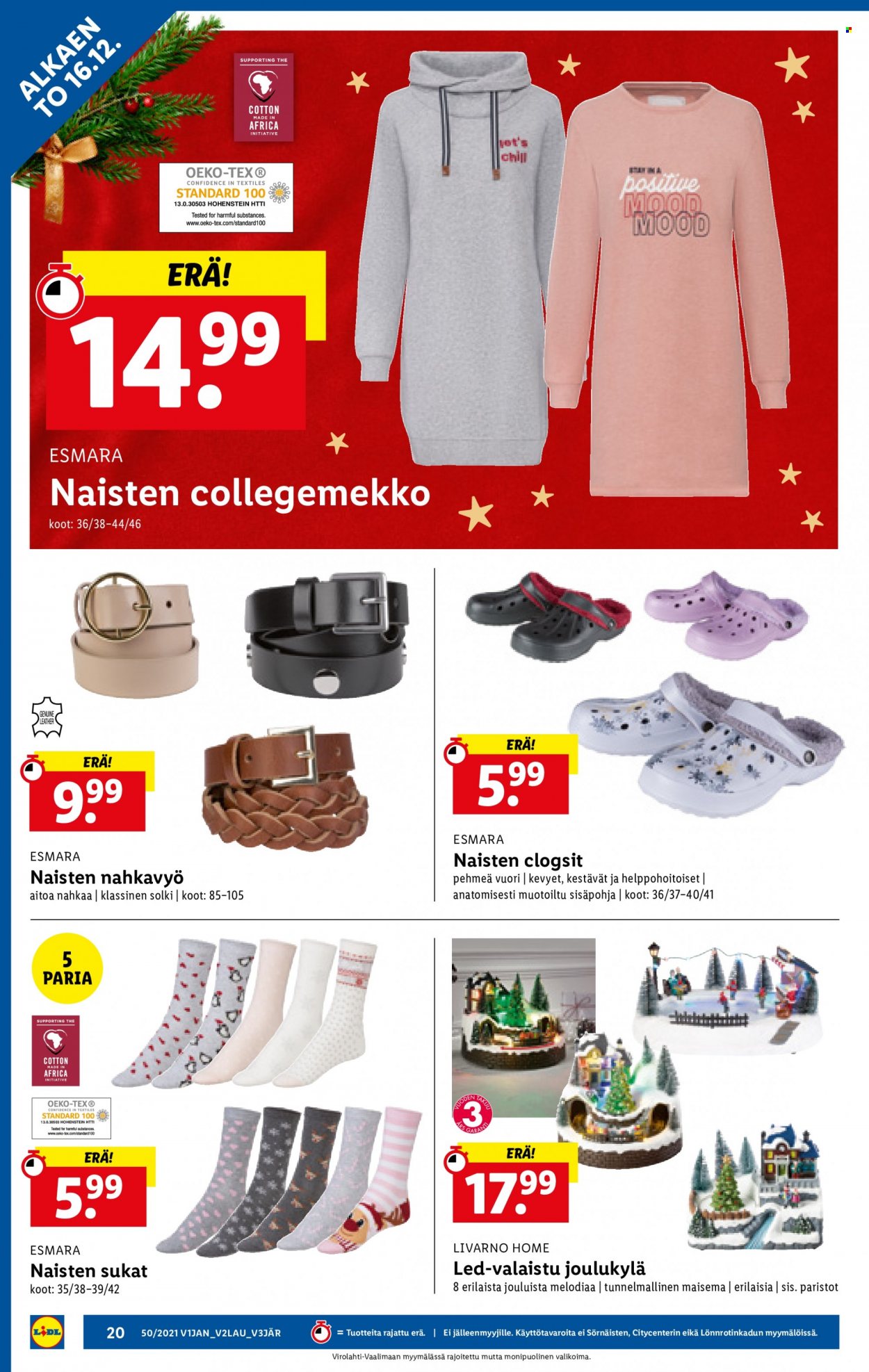 Lidl tarjoukset - 16.12.2021 - 19.12.2021. Sivu 20