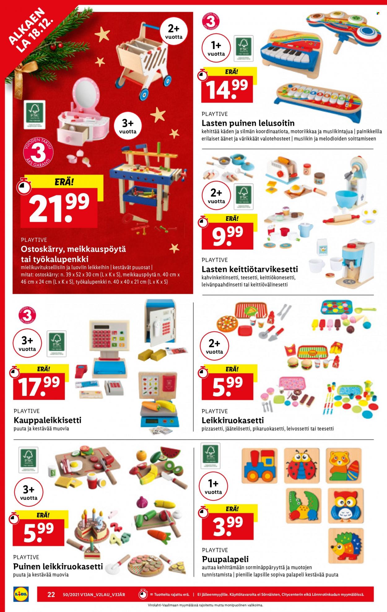 Lidl tarjoukset - 16.12.2021 - 19.12.2021. Sivu 22