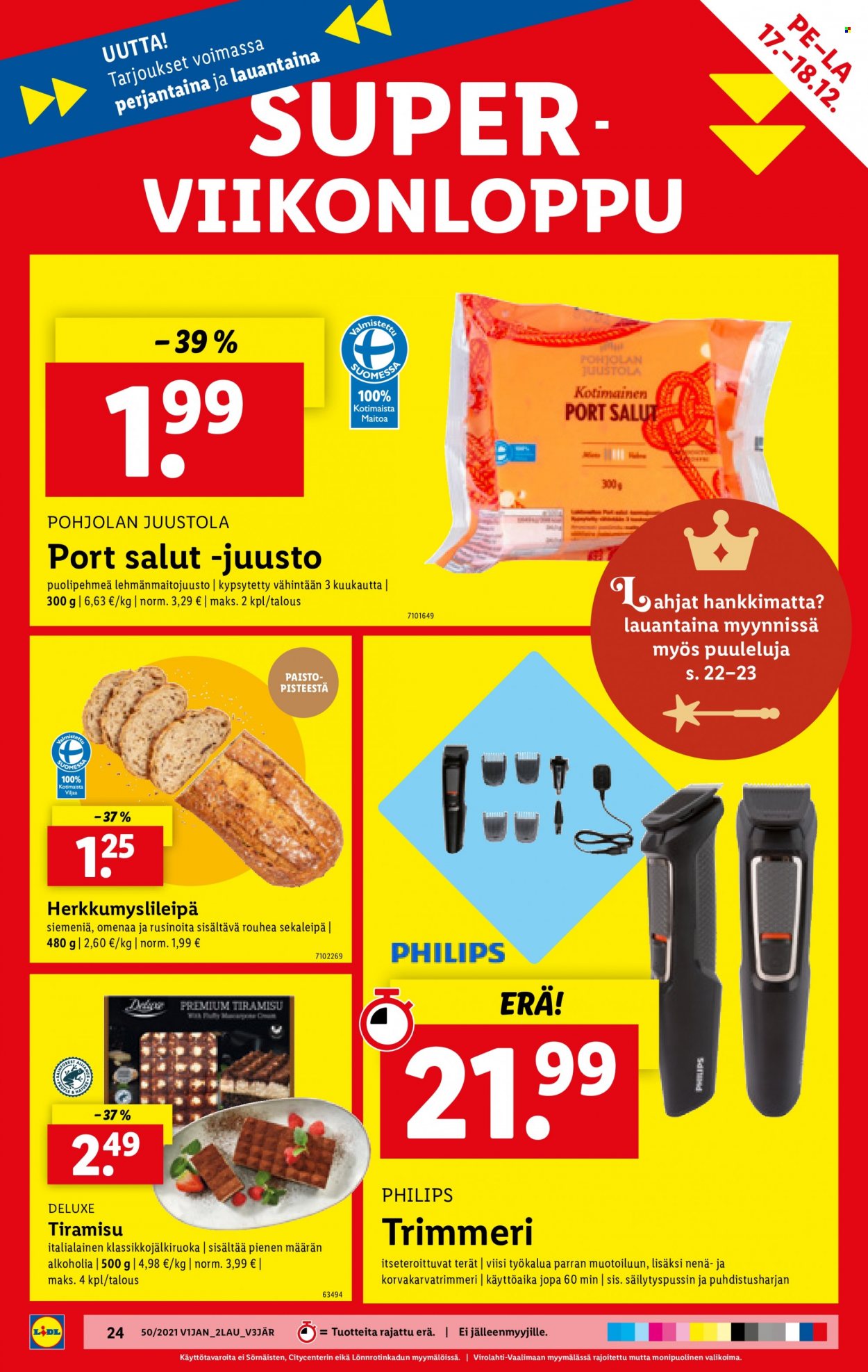 Lidl tarjoukset - 16.12.2021 - 19.12.2021. Sivu 24