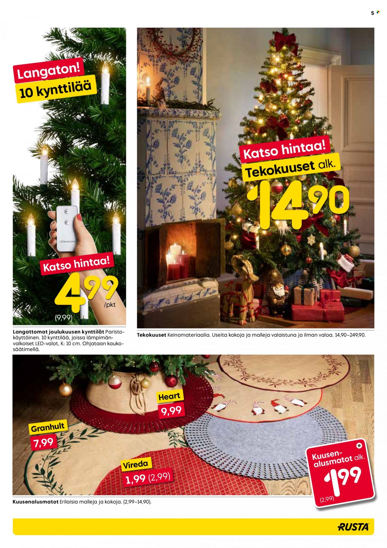 Rusta tarjoukset - 13.12.2021 - 14.12.2021. Sivu 5