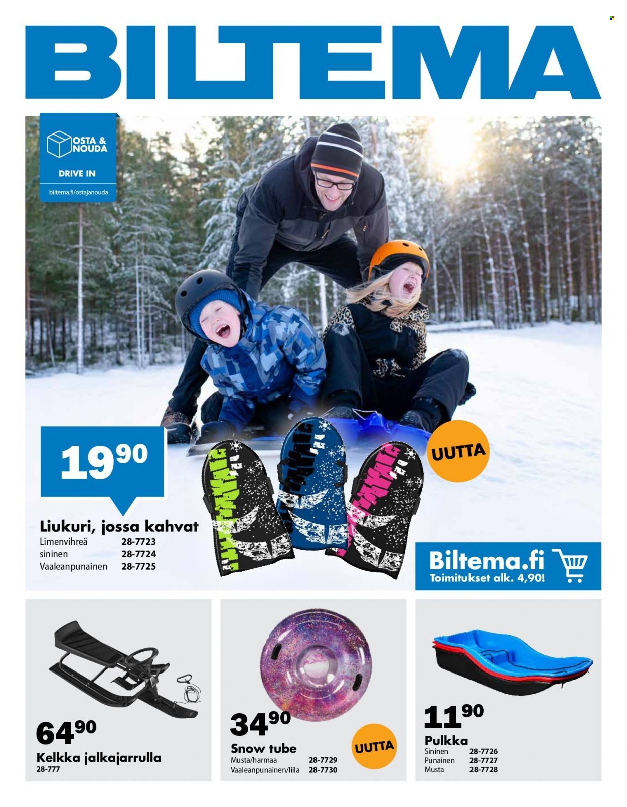 Biltema tarjoukset - 13.12.2021 - 19.12.2021. Sivu 1