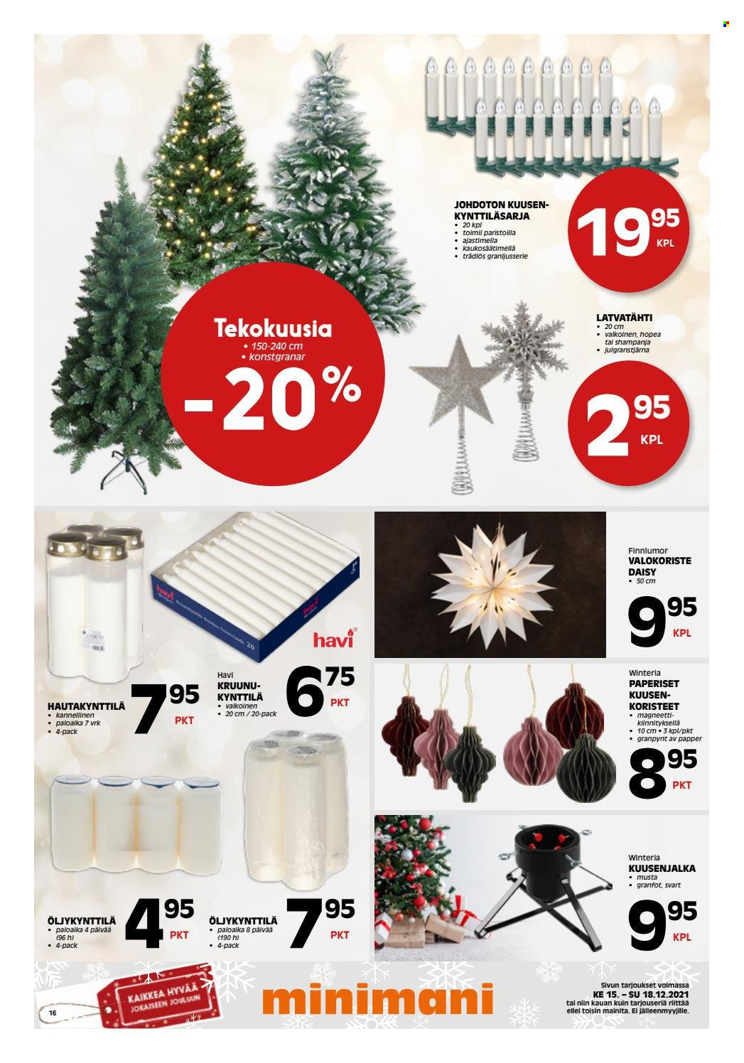 Minimani tarjoukset - 15.12.2021 - 19.12.2021. Sivu 16