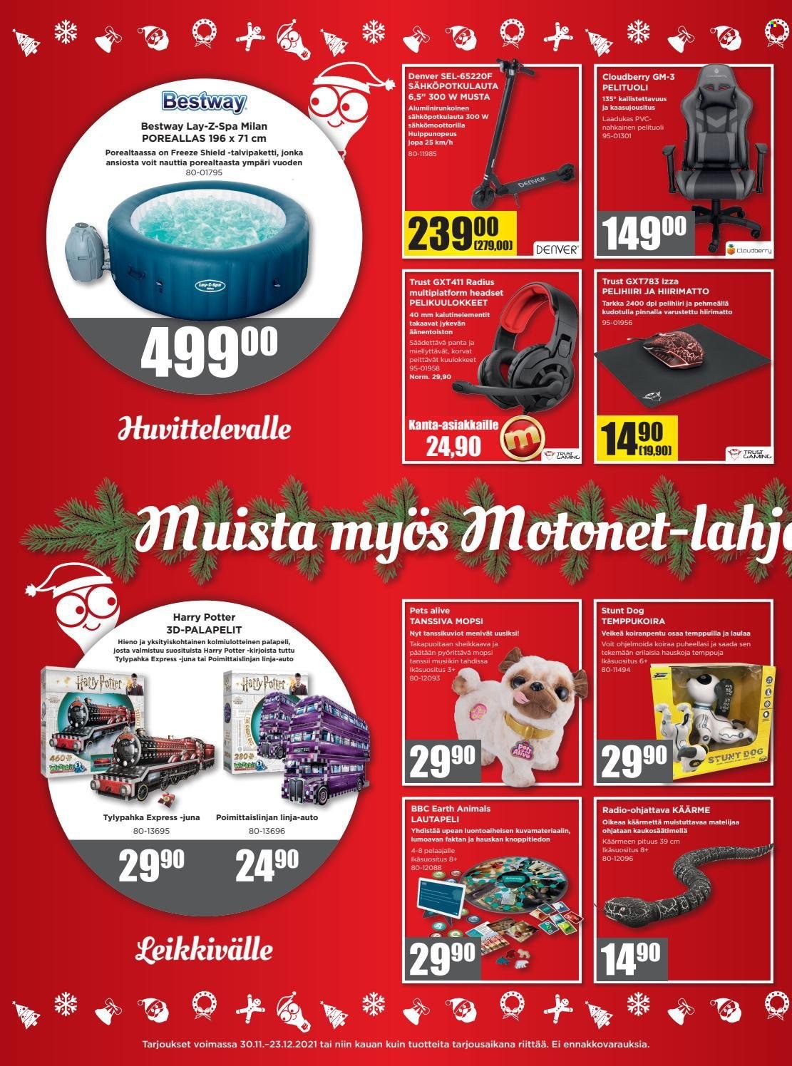 Motonet tarjoukset - 30.11.2021 - 23.12.2021. Sivu 4