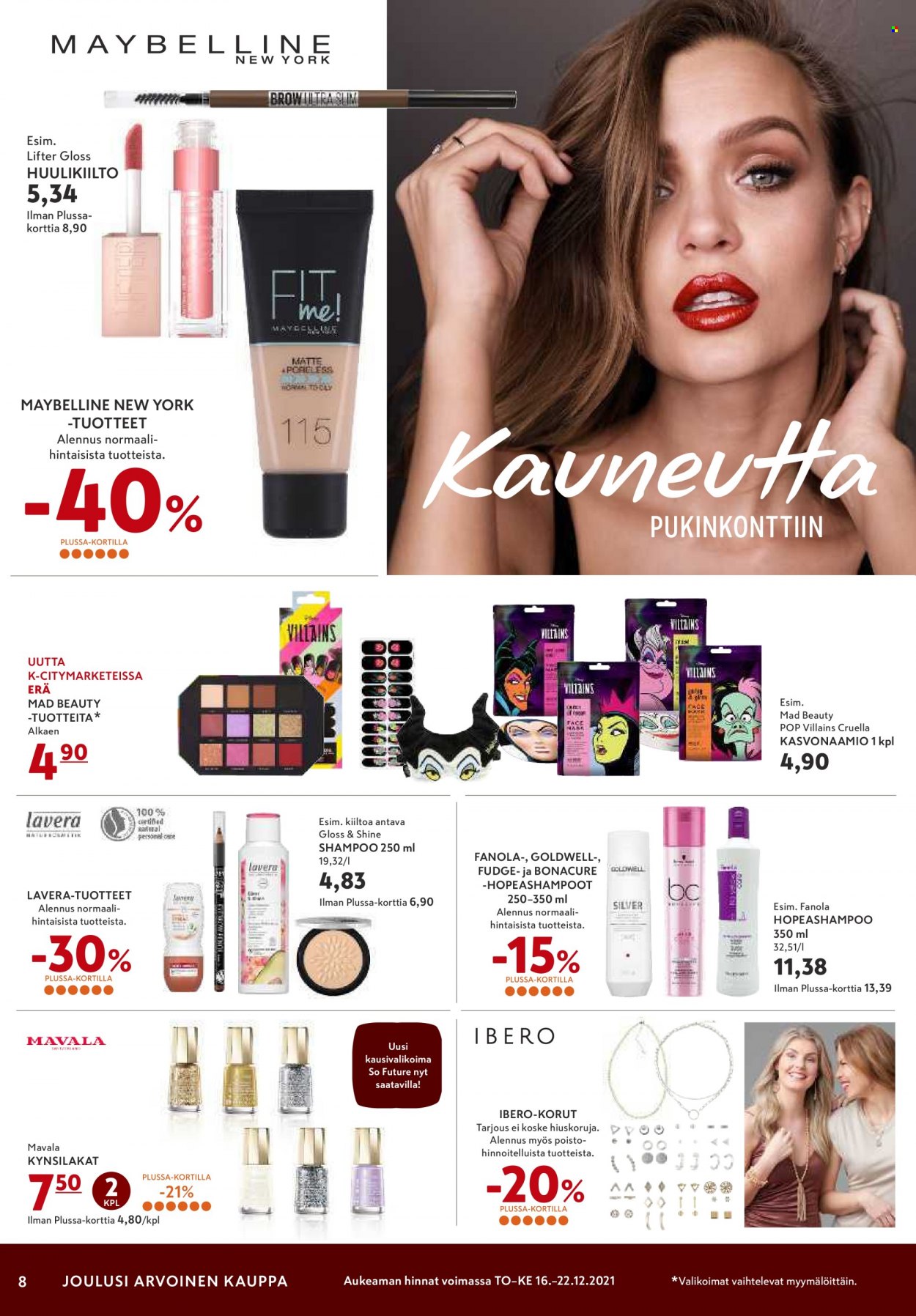 K-citymarket tarjoukset - 16.12.2021 - 19.12.2021. Sivu 8