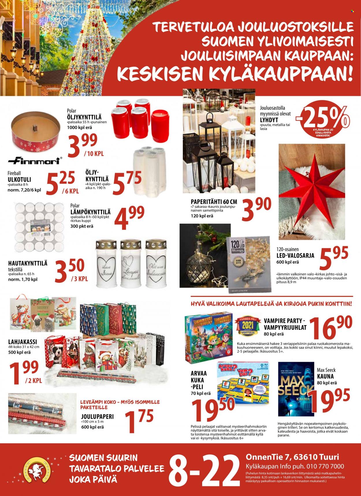 Tuuri tarjoukset - 16.12.2021 - 21.12.2021. Sivu 1