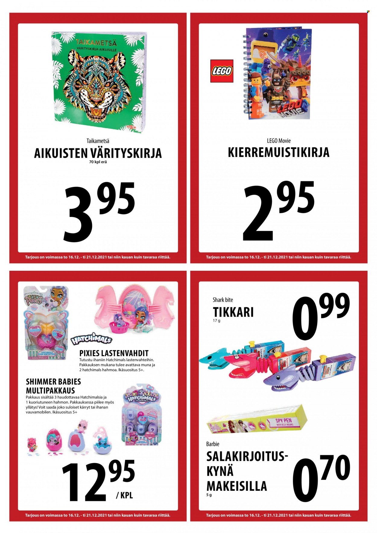 Tuuri tarjoukset - 16.12.2021 - 21.12.2021. Sivu 31