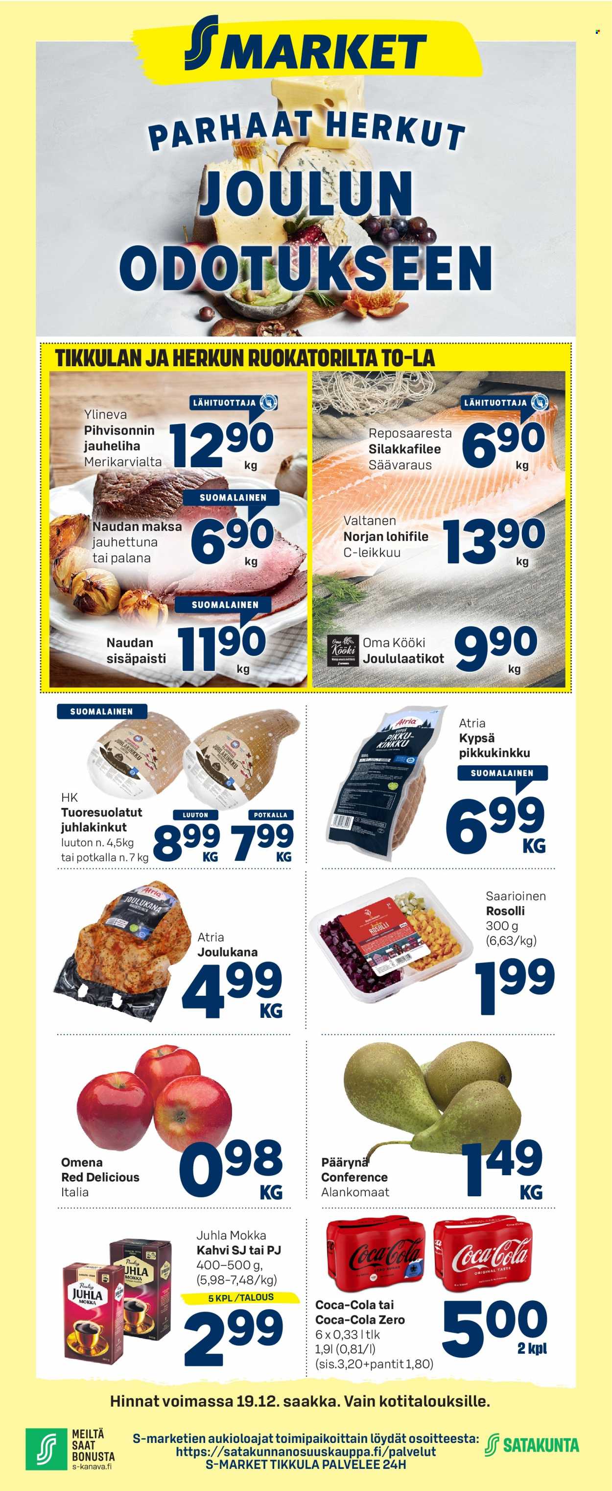 S-market tarjoukset - 16.12.2021 - 19.12.2021. Sivu 1
