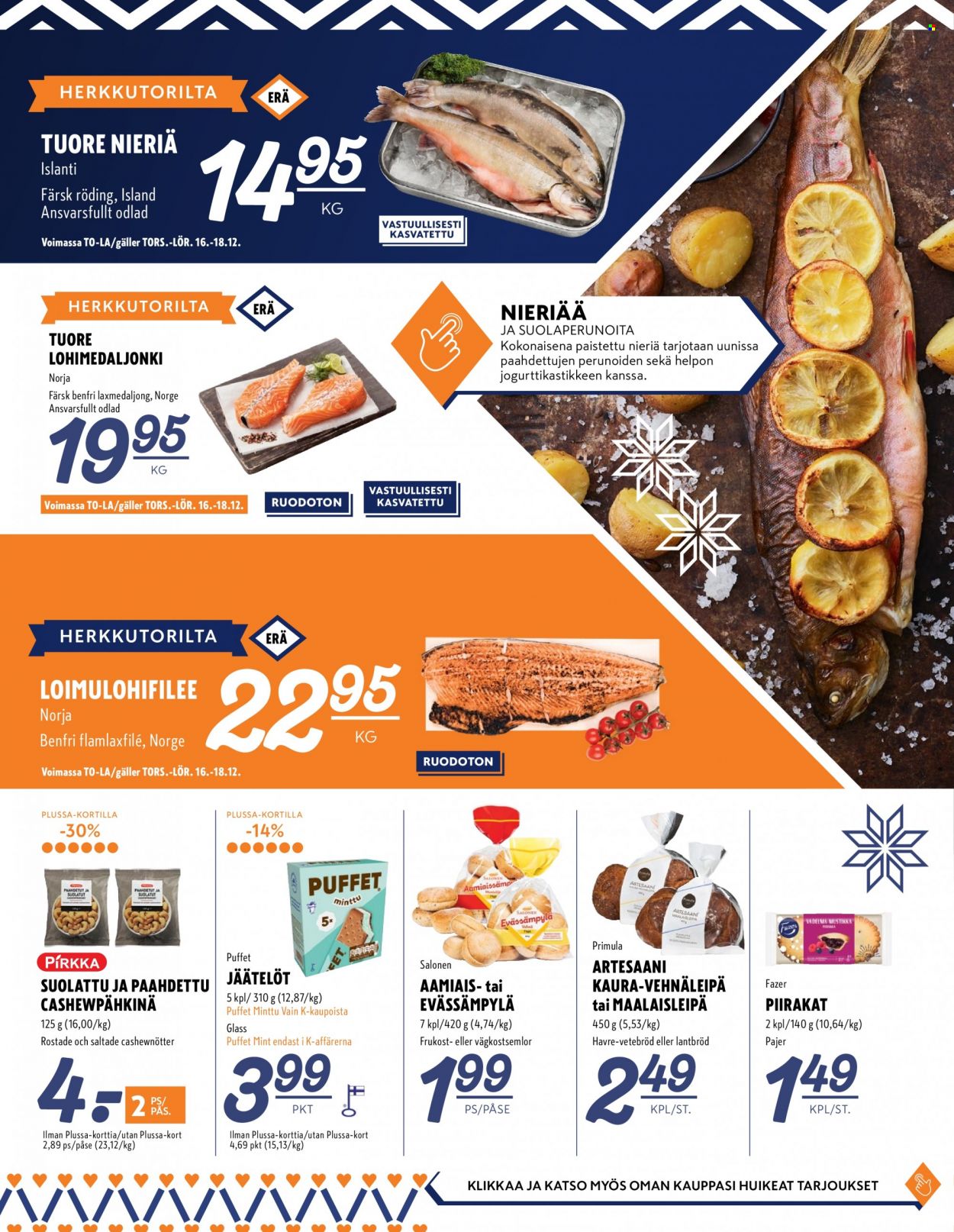 K-Supermarket tarjoukset - 16.12.2021 - 19.12.2021. Sivu 5