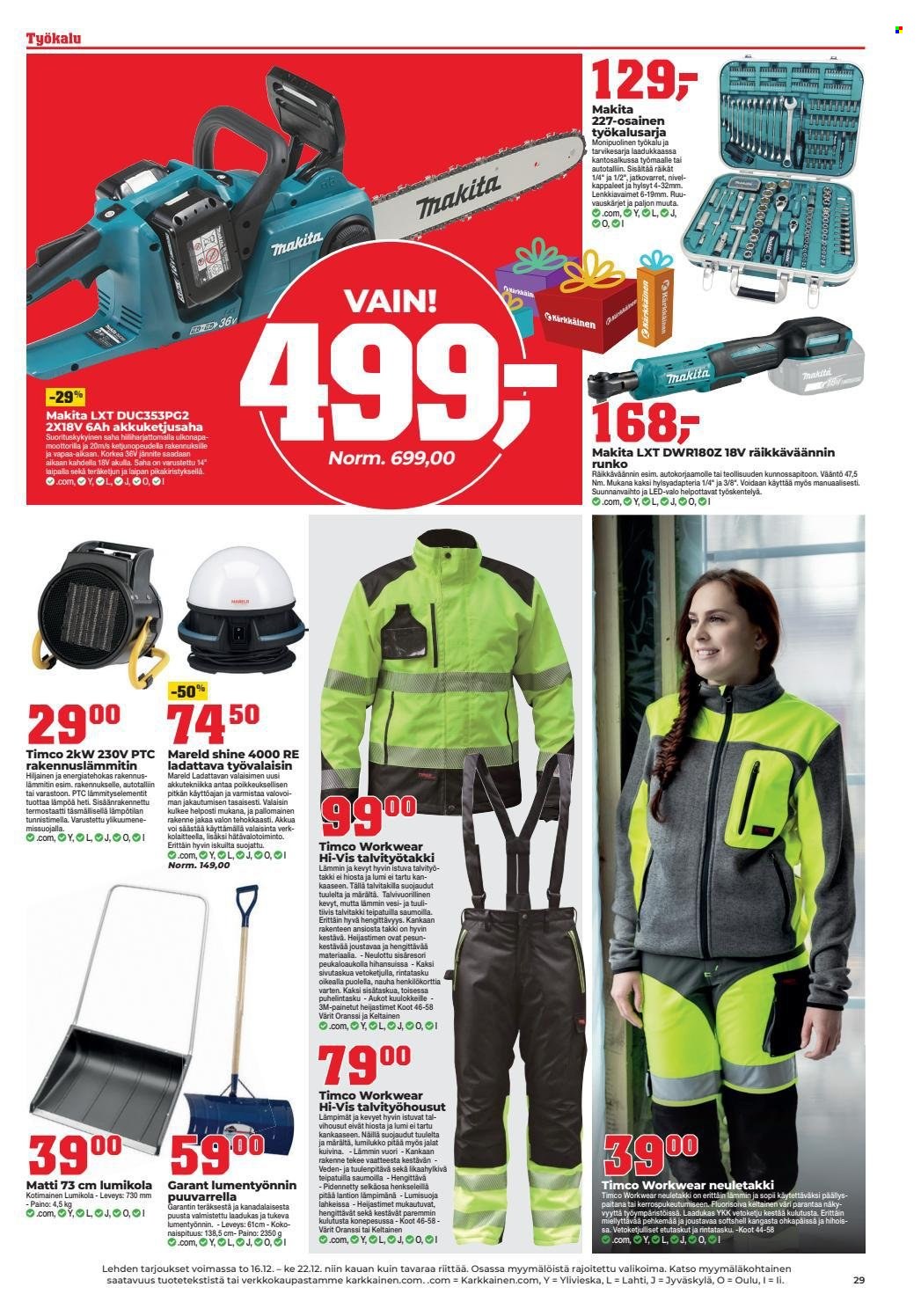 Kärkkäinen tarjoukset - 16.12.2021 - 22.12.2021. Sivu 23
