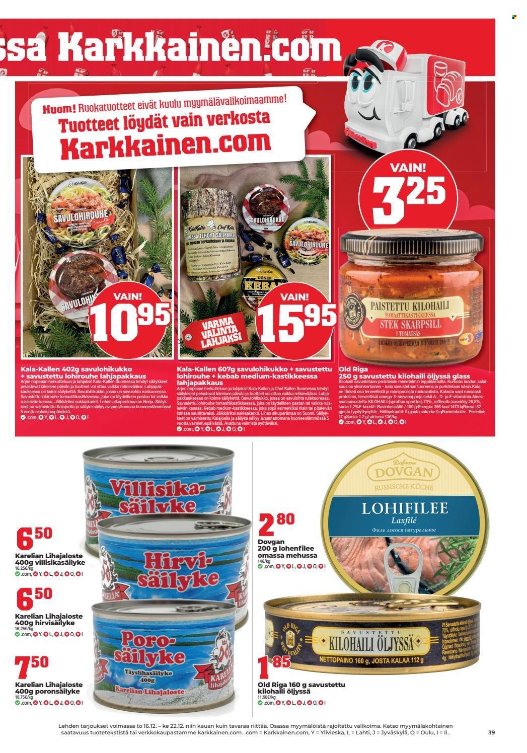 Kärkkäinen tarjoukset - 16.12.2021 - 22.12.2021. Sivu 33