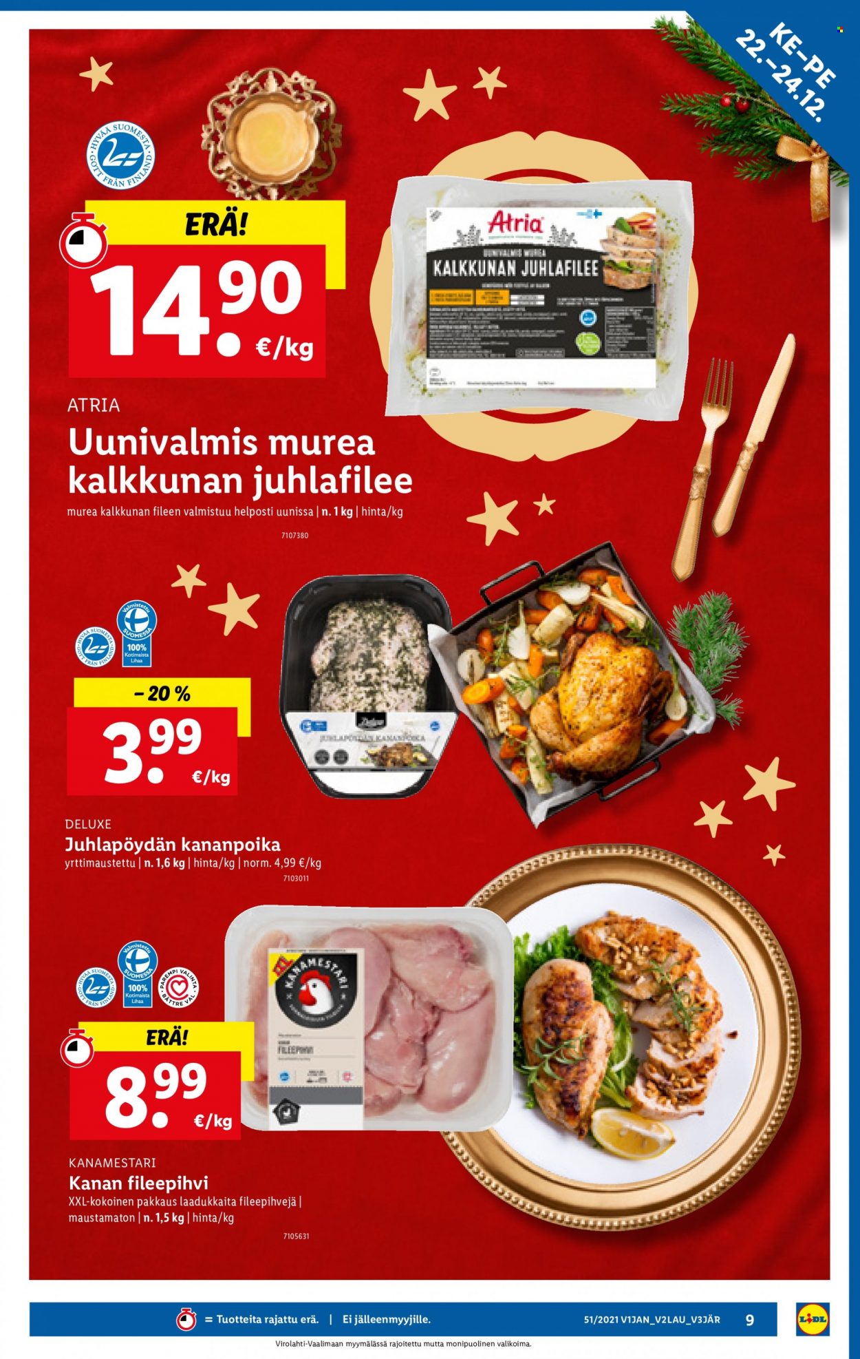 Lidl tarjoukset - 20.12.2021 - 26.12.2021. Sivu 9