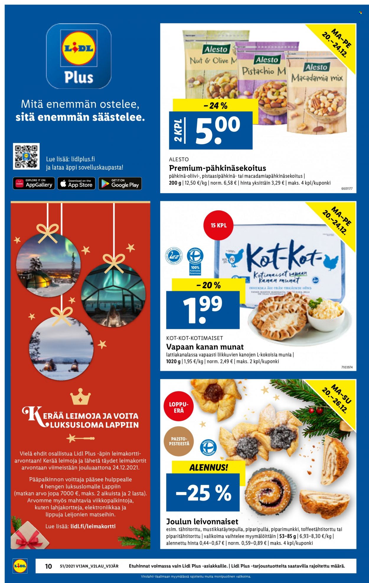 Lidl tarjoukset - 20.12.2021 - 26.12.2021. Sivu 10