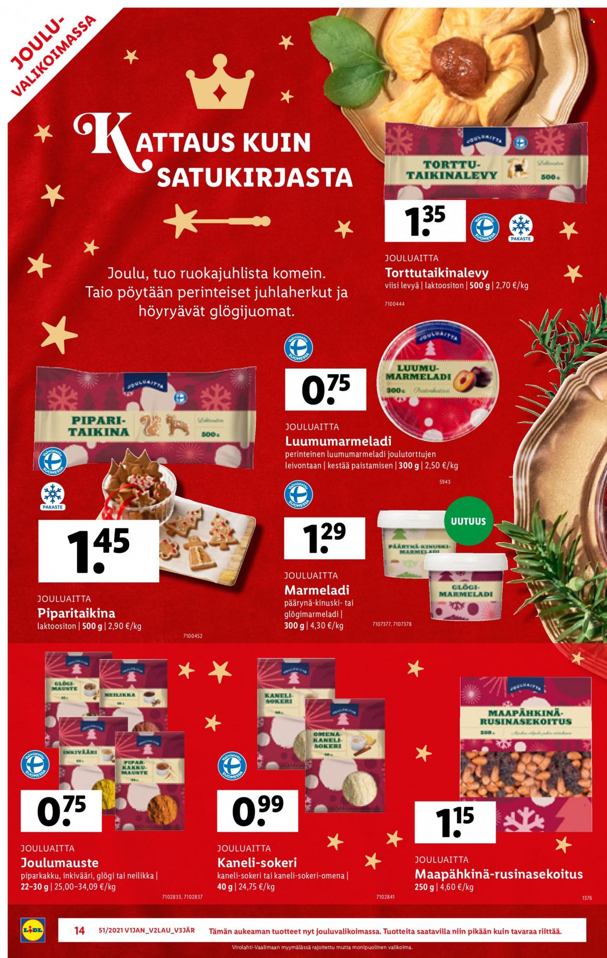 Lidl tarjoukset - 20.12.2021 - 26.12.2021. Sivu 14