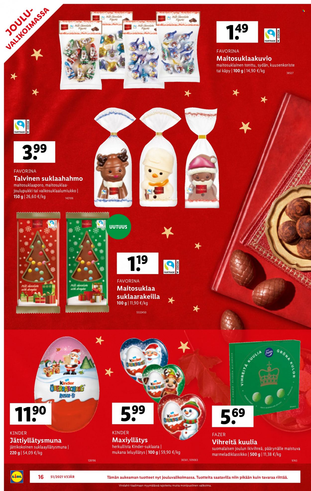 Lidl tarjoukset - 20.12.2021 - 26.12.2021. Sivu 16