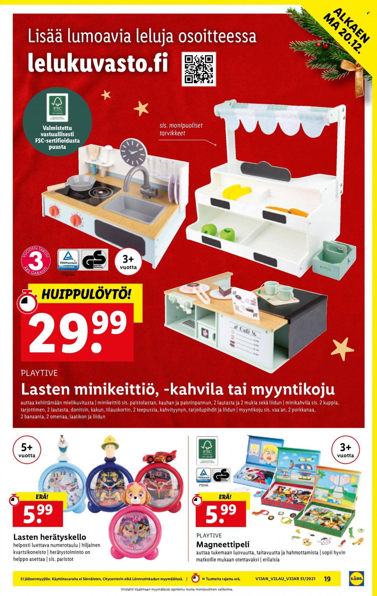 Lidl tarjoukset - 20.12.2021 - 26.12.2021. Sivu 19