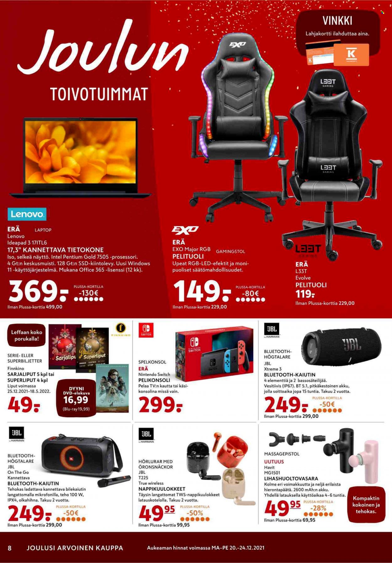 K-citymarket tarjoukset - 20.12.2021 - 22.12.2021. Sivu 8