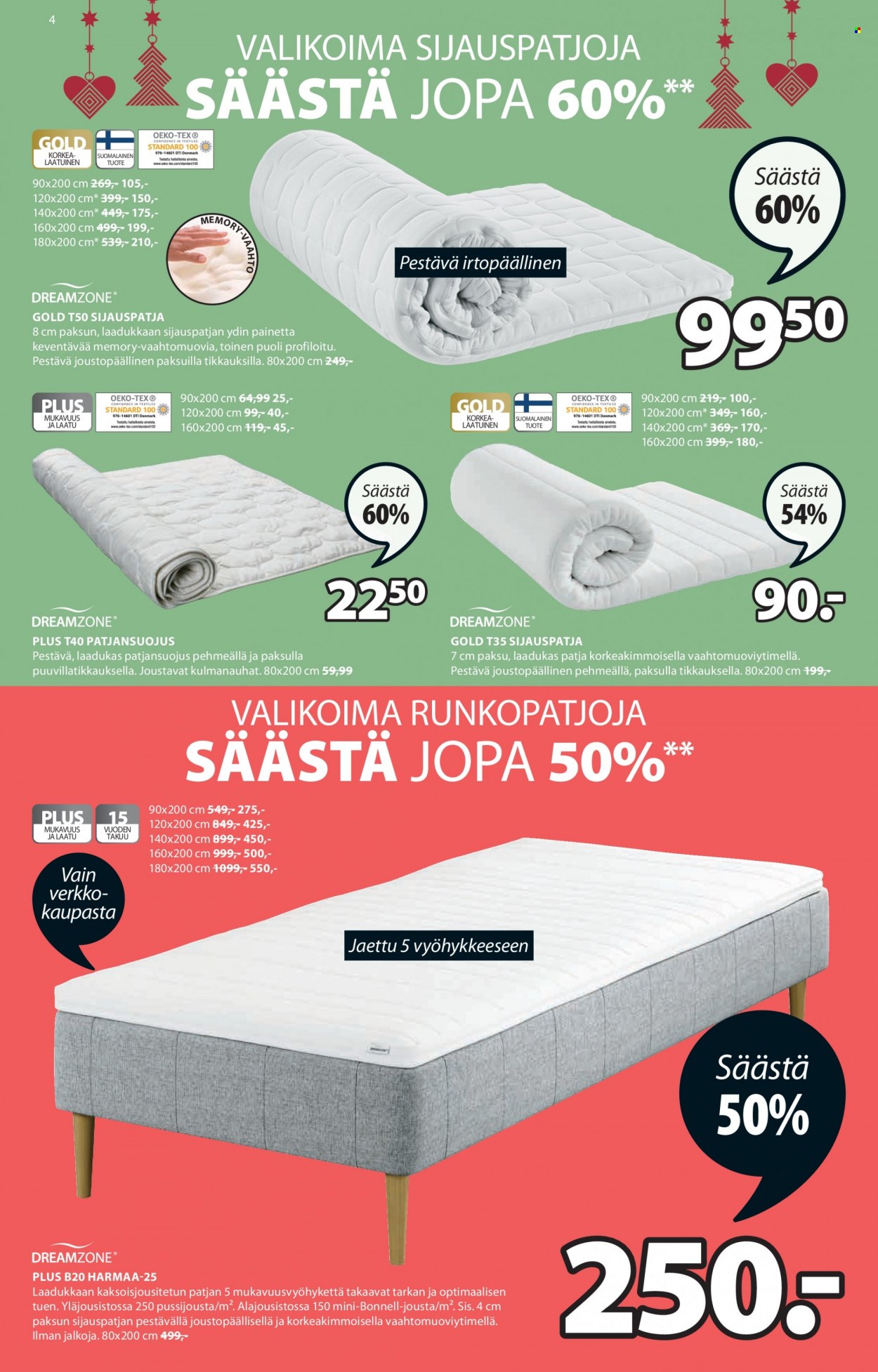 JYSK tarjoukset - 20.12.2021 - 24.12.2021. Sivu 4