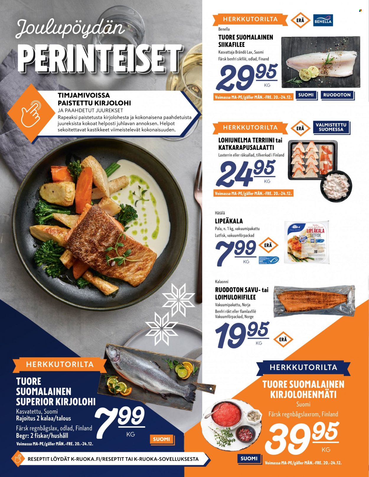 K-Supermarket tarjoukset - 20.12.2021 - 26.12.2021. Sivu 4