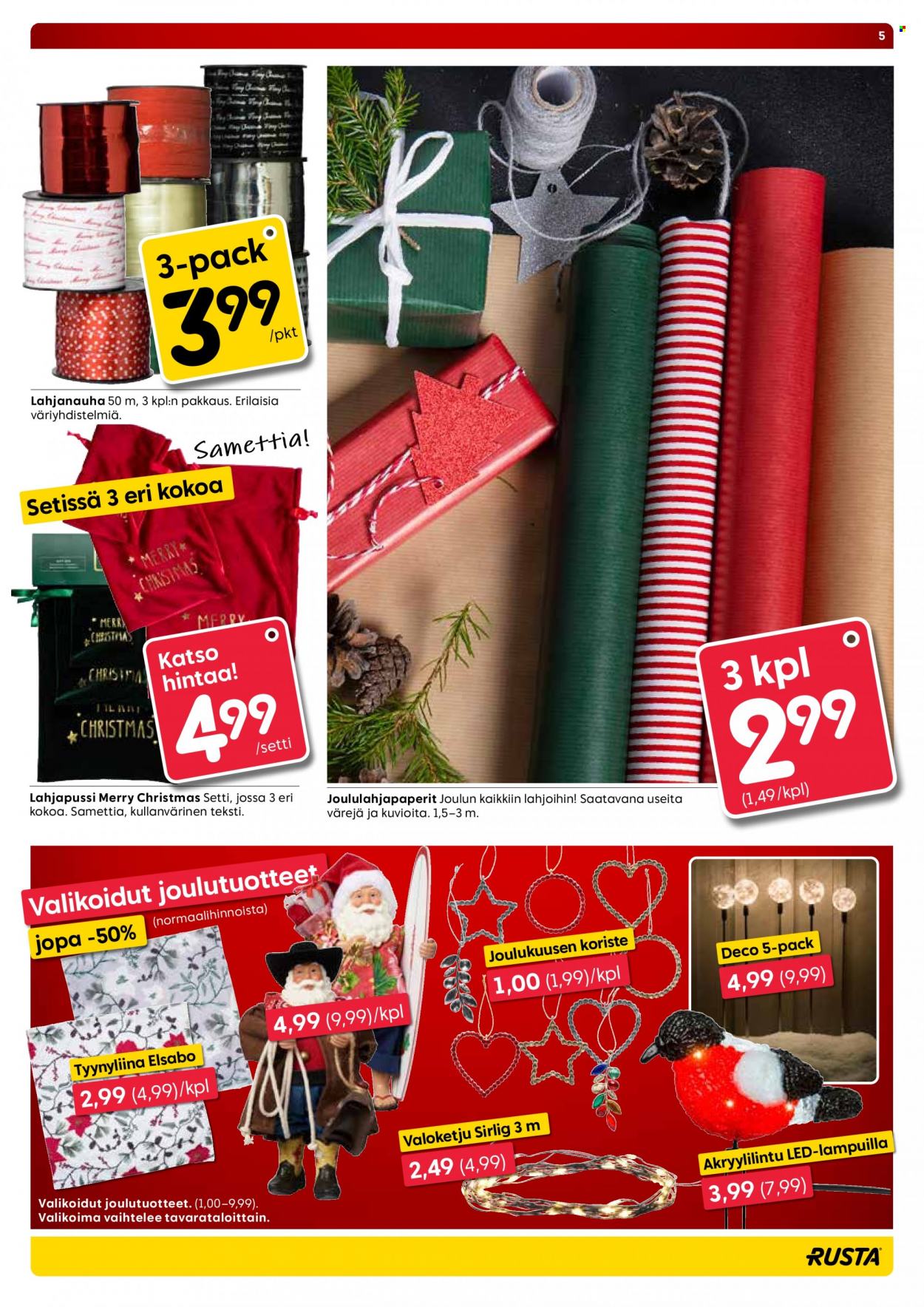 Rusta tarjoukset - 20.12.2021 - 23.12.2021. Sivu 5