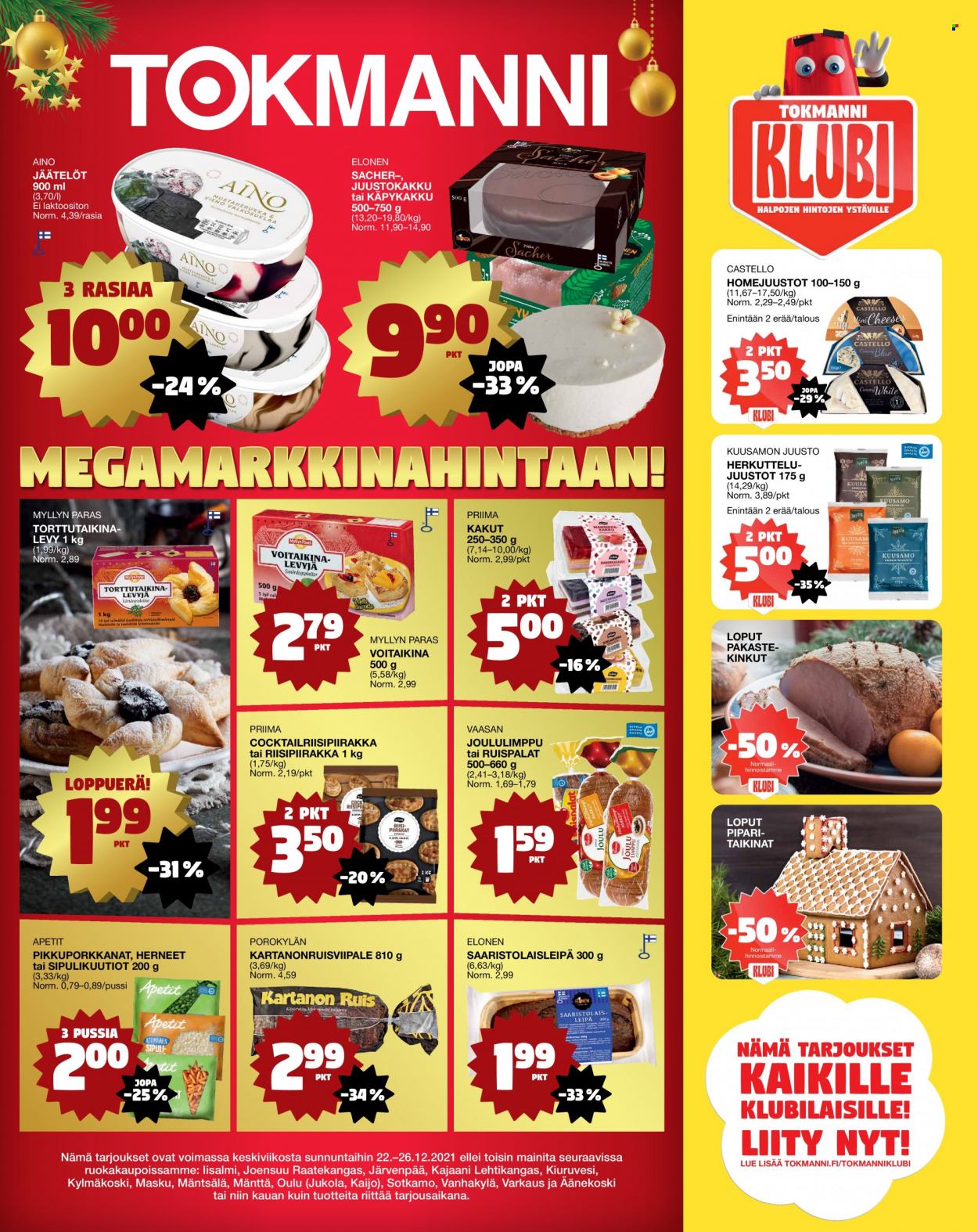 Tokmanni tarjoukset - 22.12.2021 - 26.12.2021. Sivu 4