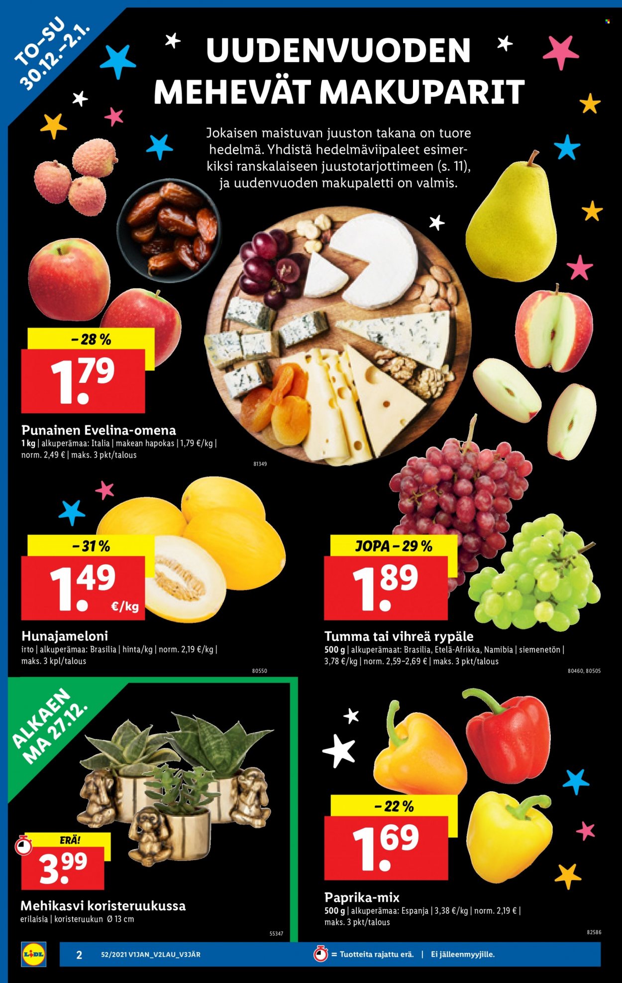 Lidl tarjoukset - 27.12.2021 - 05.01.2022. Sivu 2