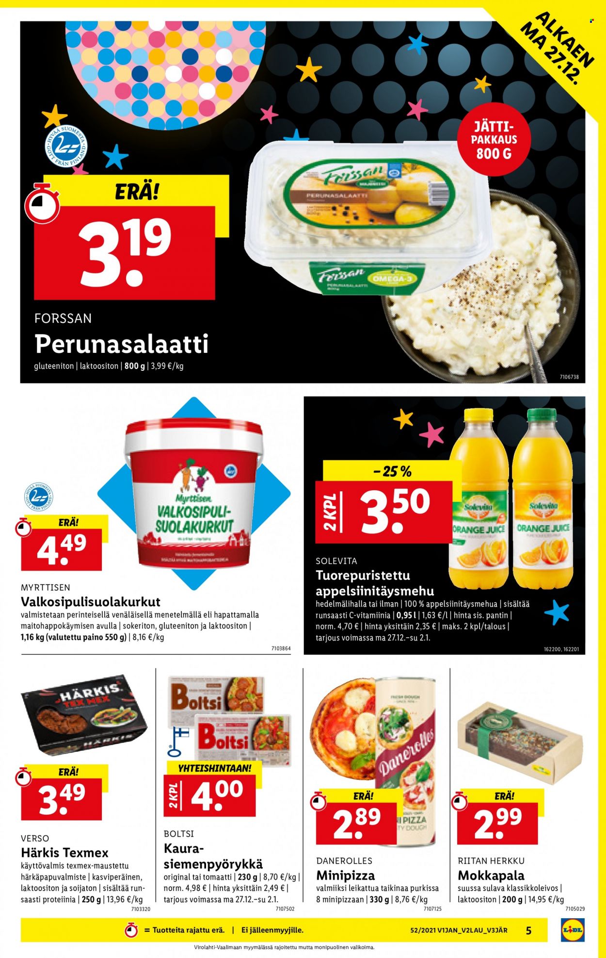 Lidl tarjoukset - 27.12.2021 - 05.01.2022. Sivu 5
