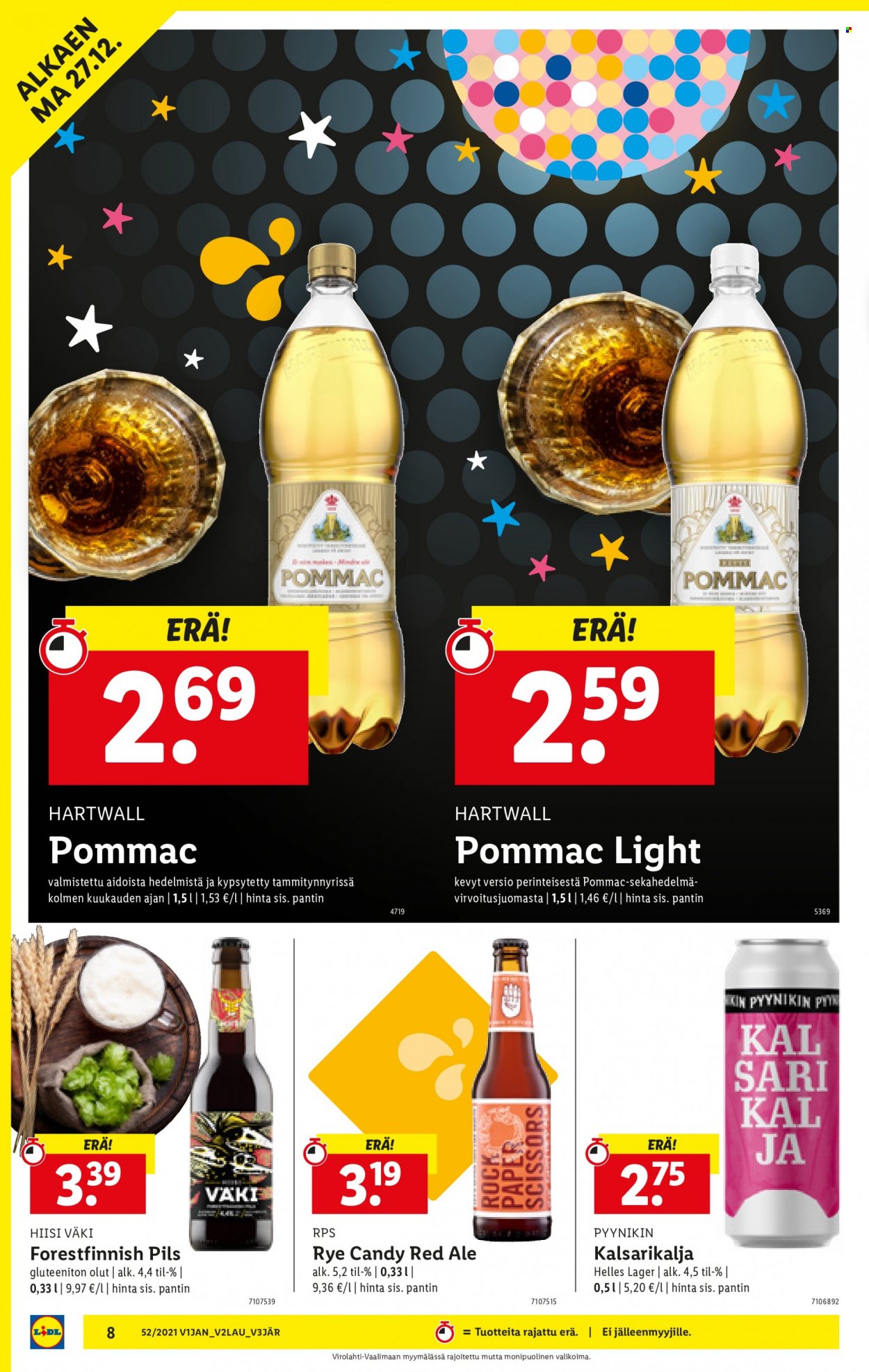 Lidl tarjoukset - 27.12.2021 - 05.01.2022. Sivu 8