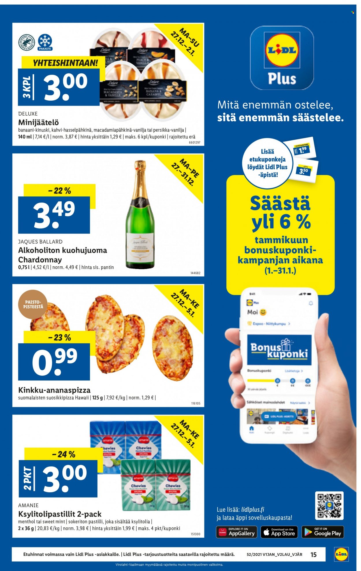 Lidl tarjoukset - 27.12.2021 - 05.01.2022. Sivu 15