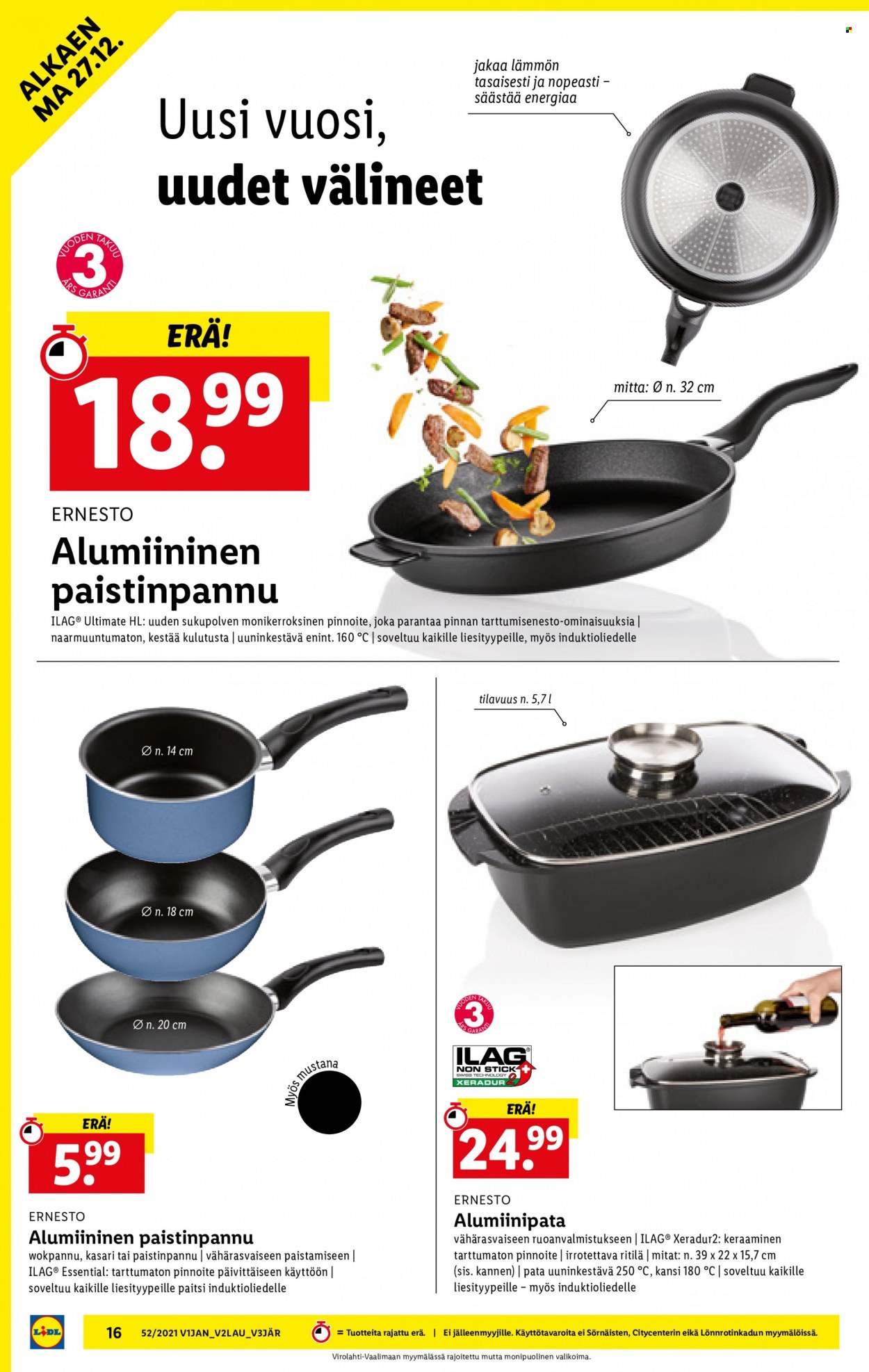 Lidl tarjoukset - 27.12.2021 - 05.01.2022. Sivu 16