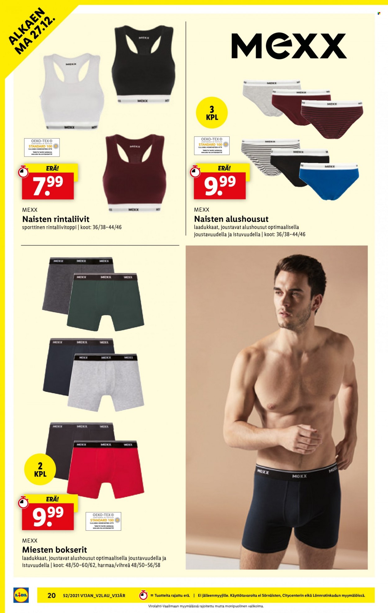 Lidl tarjoukset - 27.12.2021 - 05.01.2022. Sivu 20