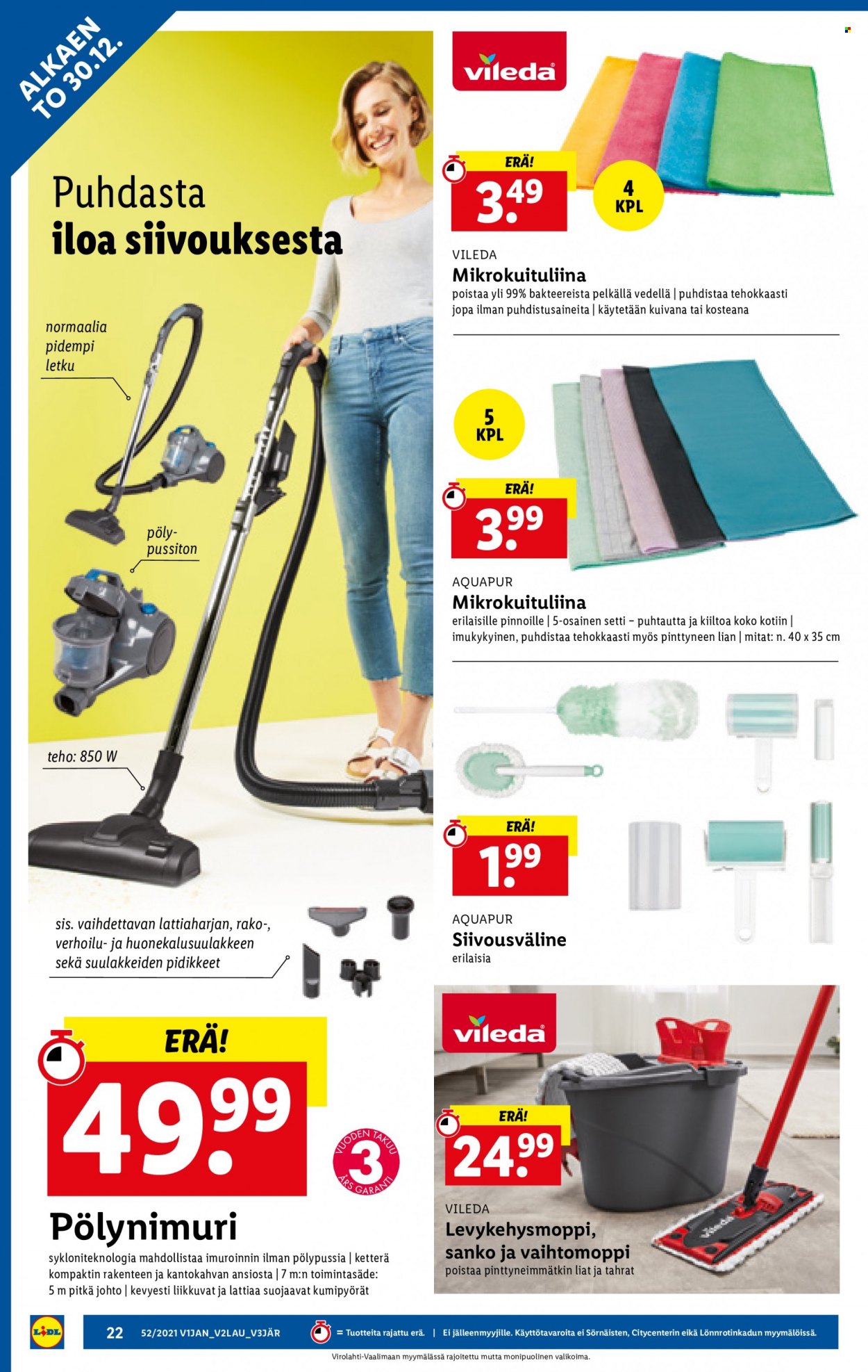 Lidl tarjoukset - 27.12.2021 - 05.01.2022. Sivu 22