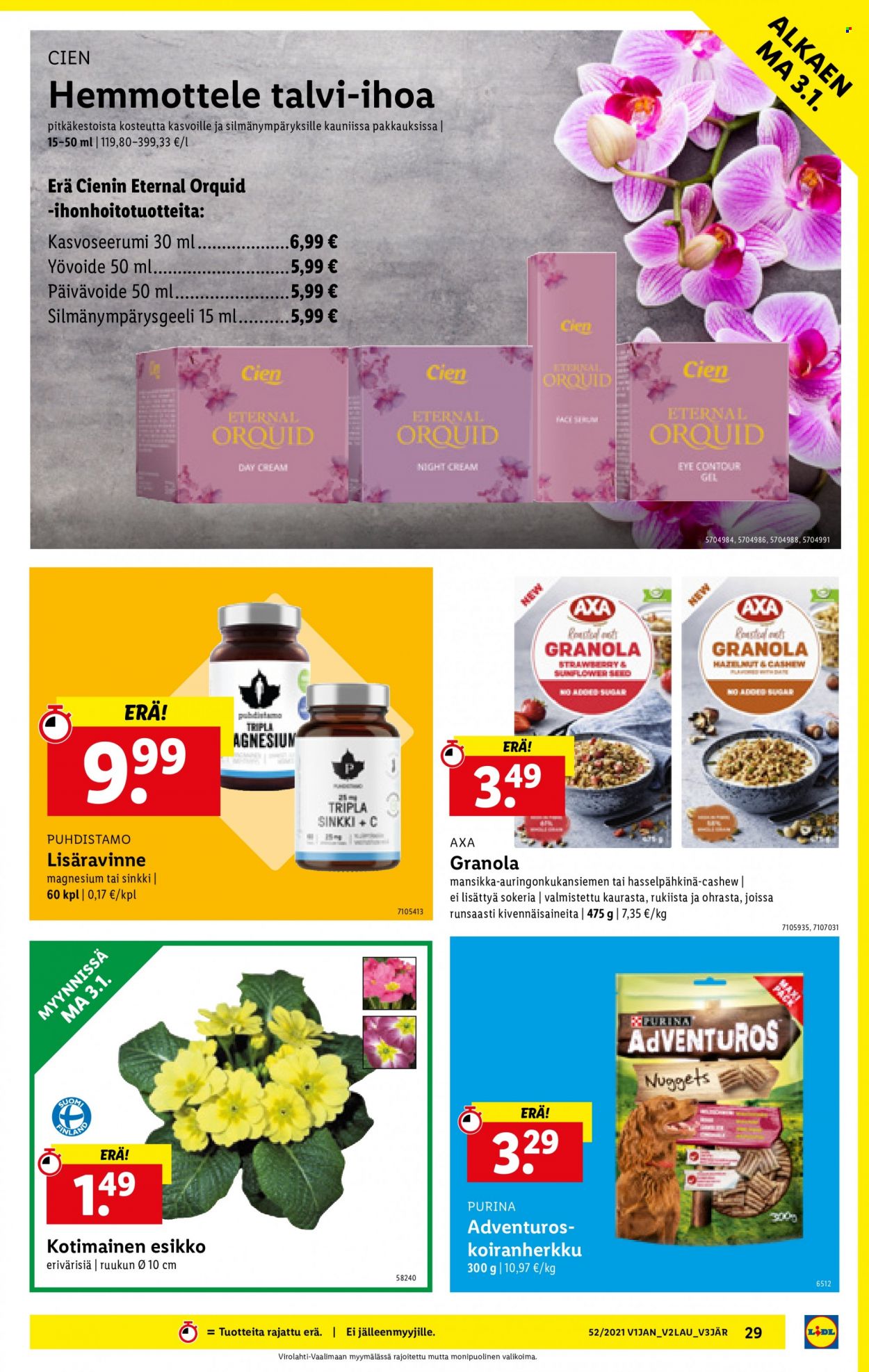 Lidl tarjoukset - 27.12.2021 - 05.01.2022. Sivu 29