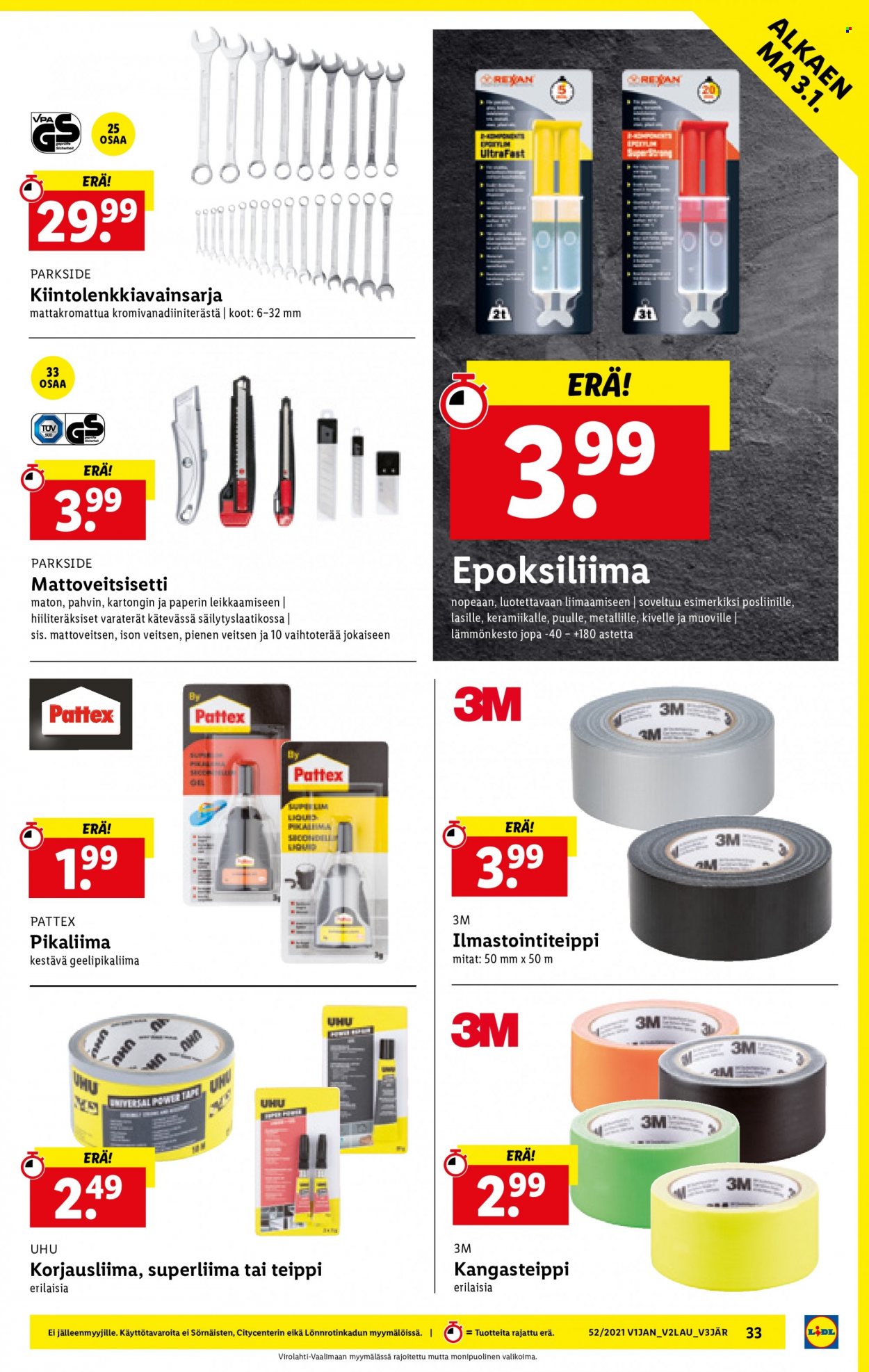 Lidl tarjoukset - 27.12.2021 - 05.01.2022. Sivu 33