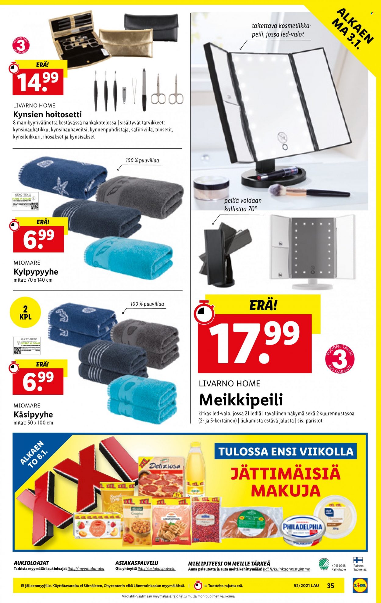 Lidl tarjoukset - 27.12.2021 - 05.01.2022. Sivu 35