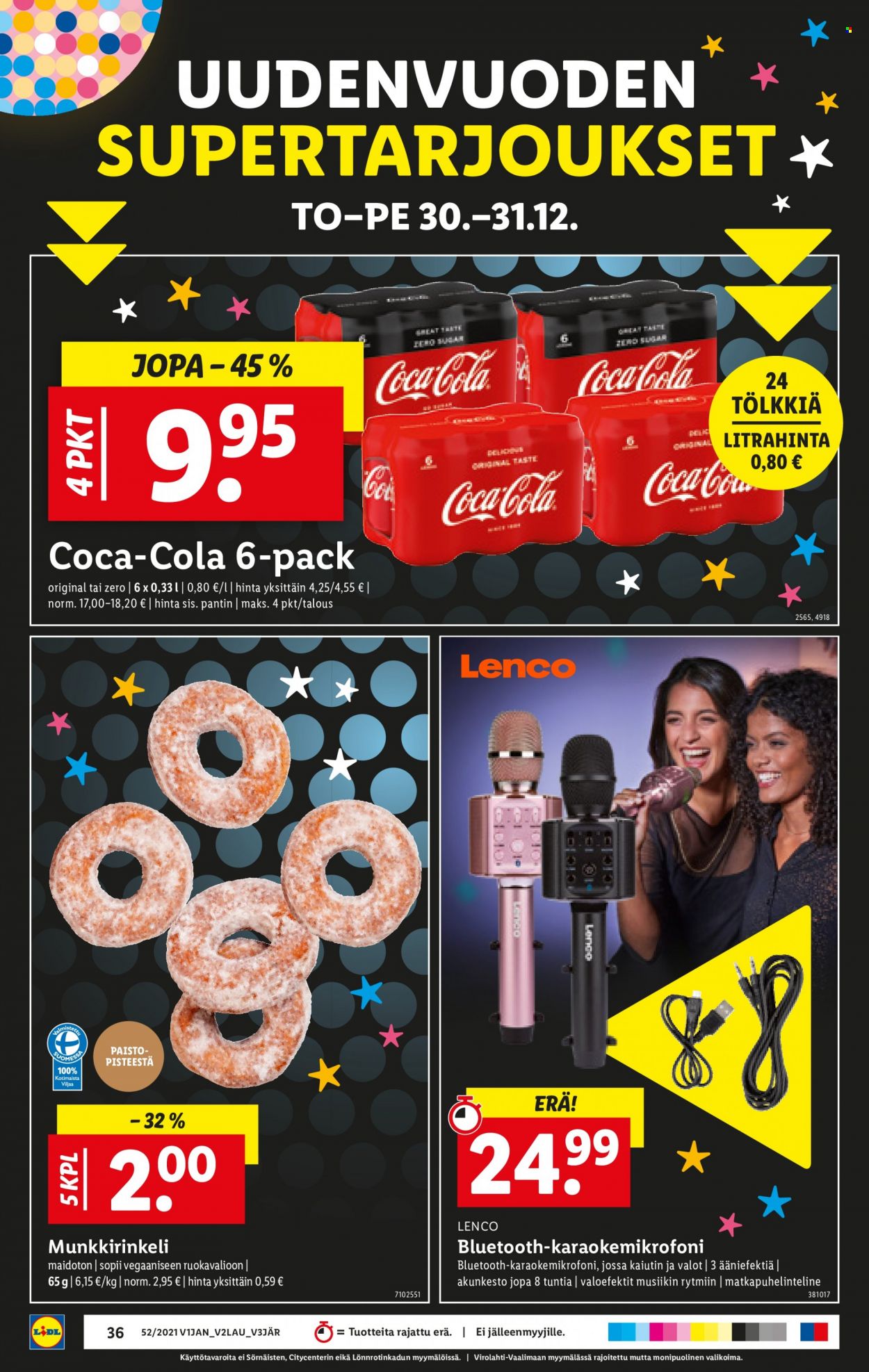 Lidl tarjoukset - 27.12.2021 - 05.01.2022. Sivu 36