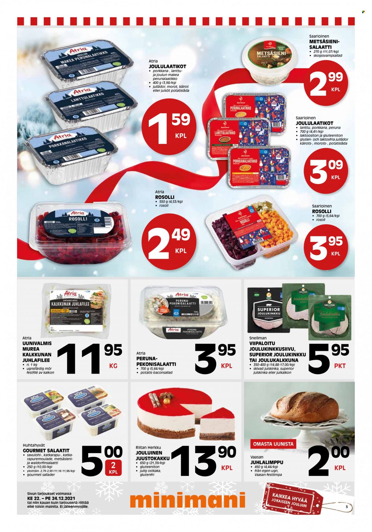 Minimani tarjoukset - 22.12.2021 - 24.12.2021. Sivu 3