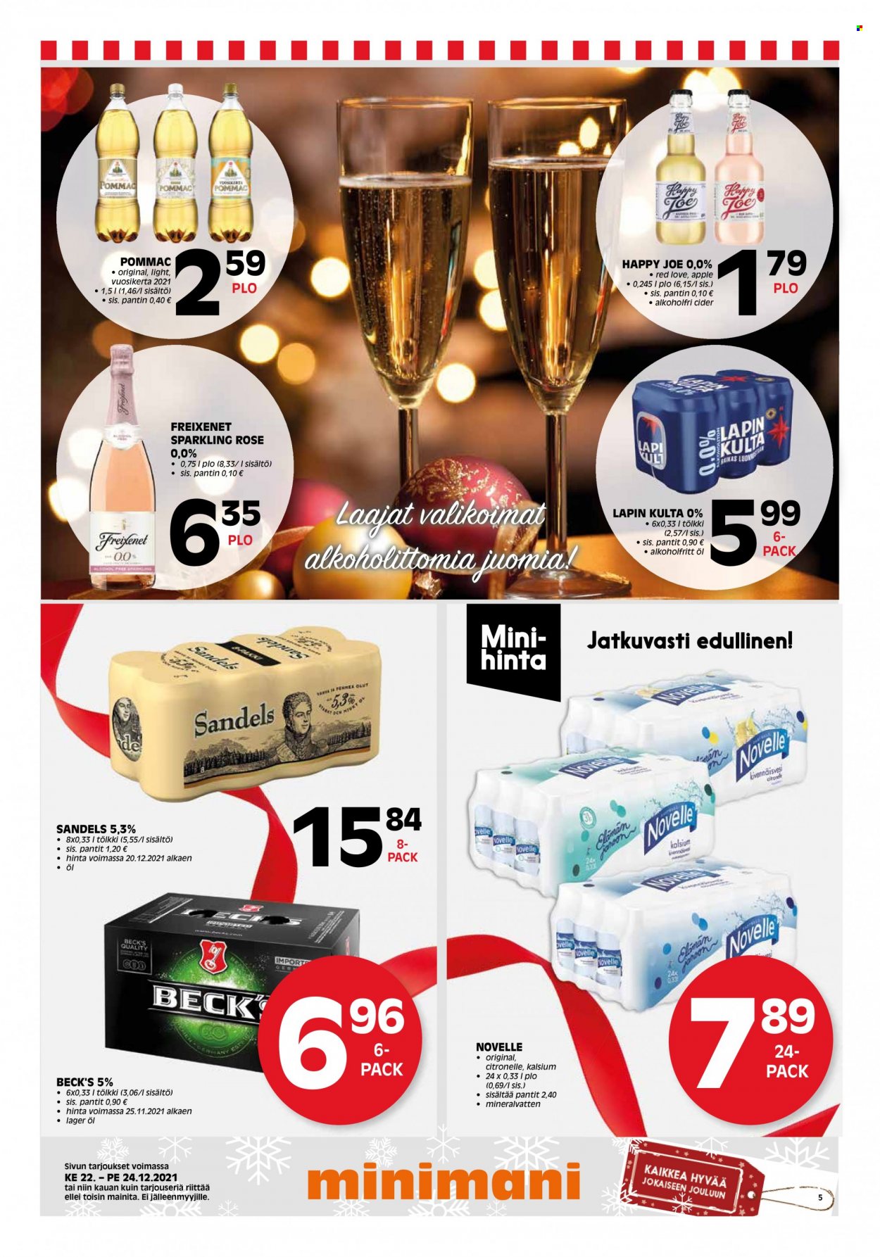 Minimani tarjoukset - 22.12.2021 - 24.12.2021. Sivu 5