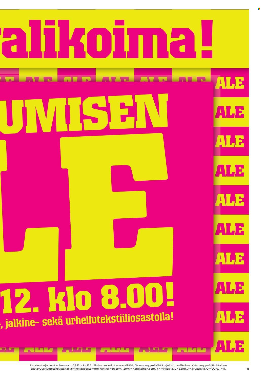 Kärkkäinen tarjoukset - 23.12.2021 - 12.01.2022. Sivu 5