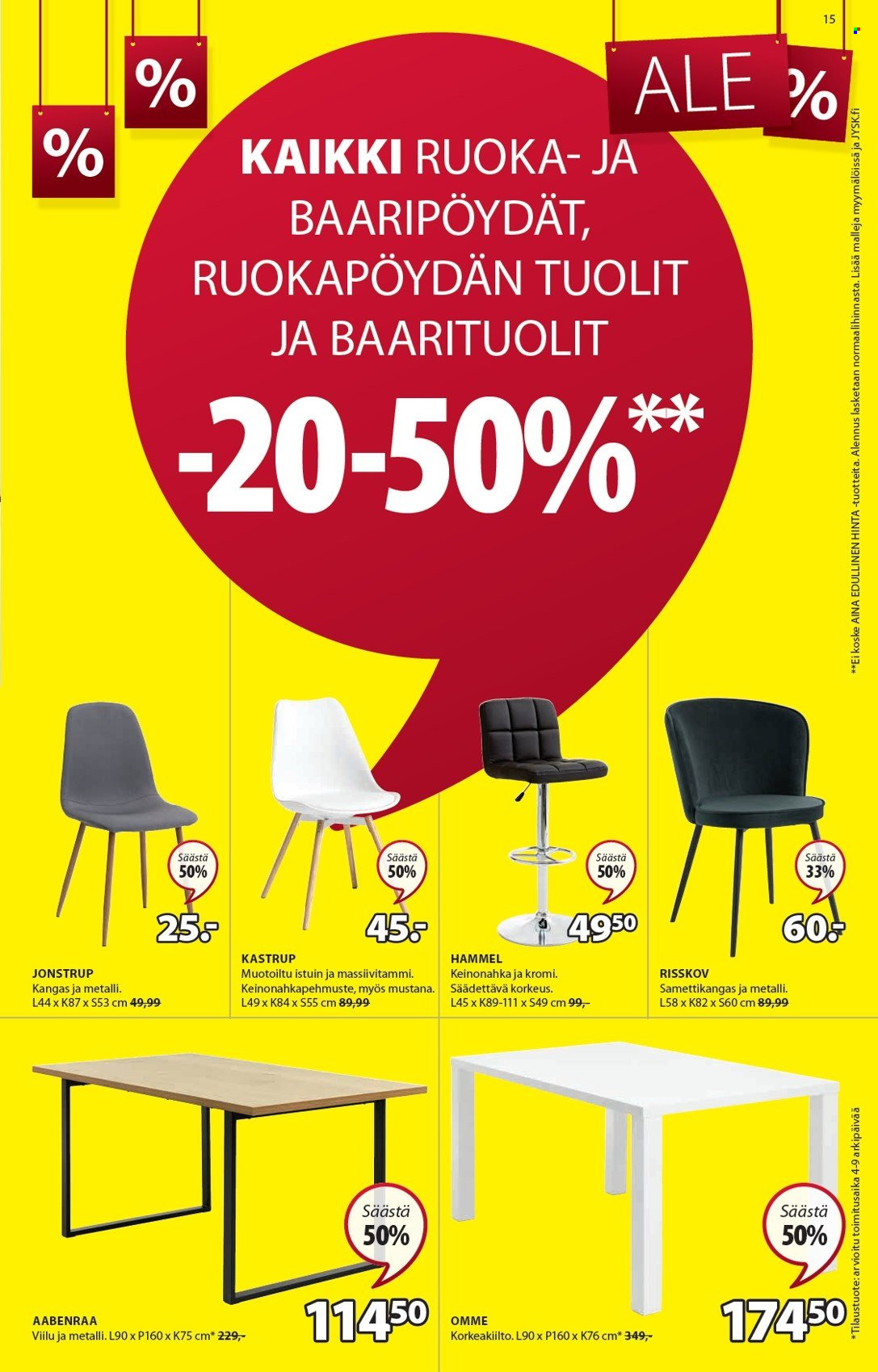 JYSK tarjoukset - 25.12.2021 - 09.01.2022. Sivu 15