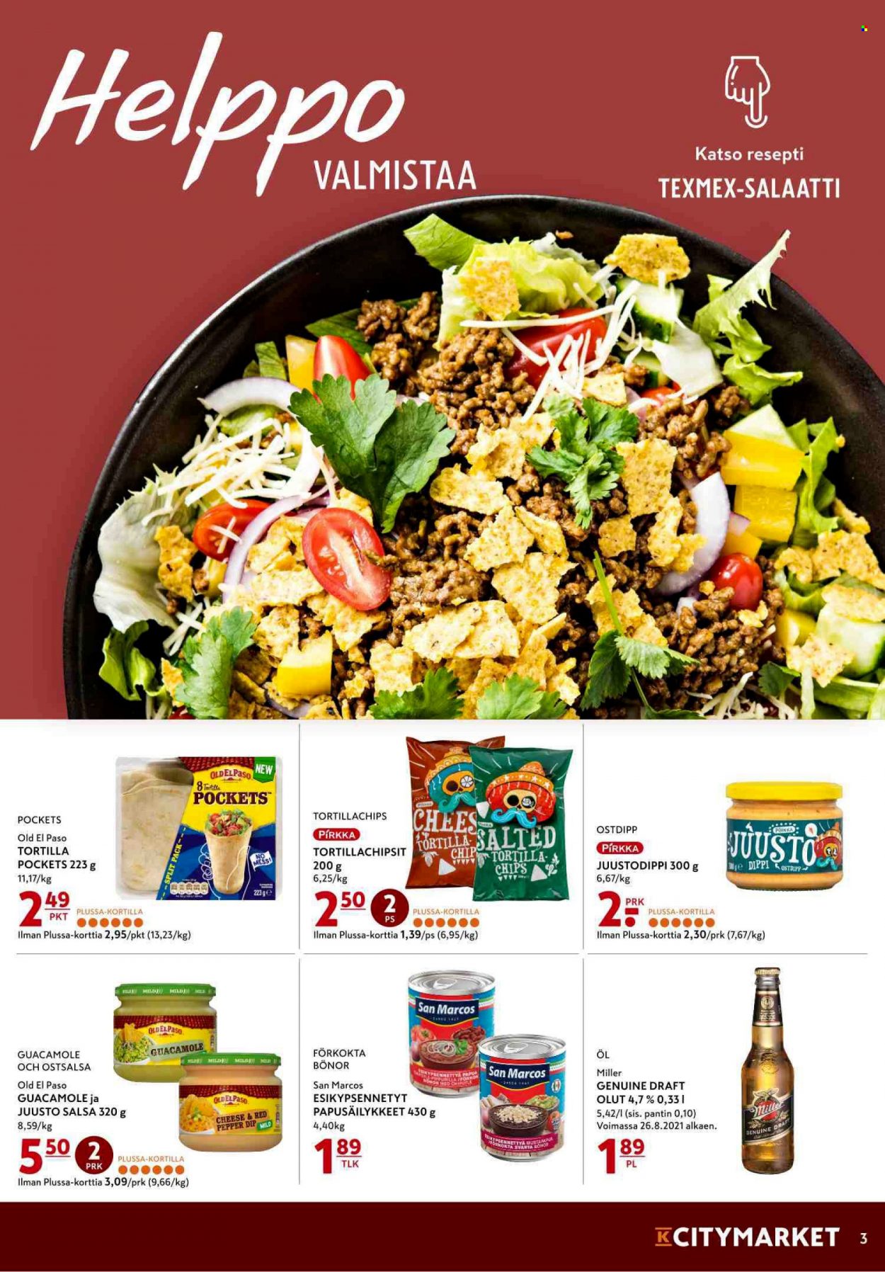 K-citymarket tarjoukset - 27.12.2021 - 28.12.2021. Sivu 3