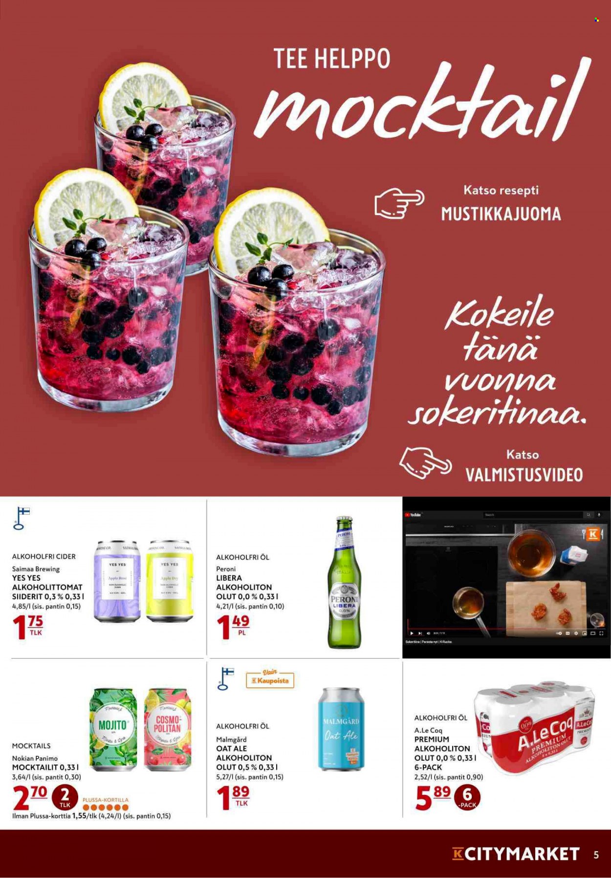 K-citymarket tarjoukset - 27.12.2021 - 28.12.2021. Sivu 5