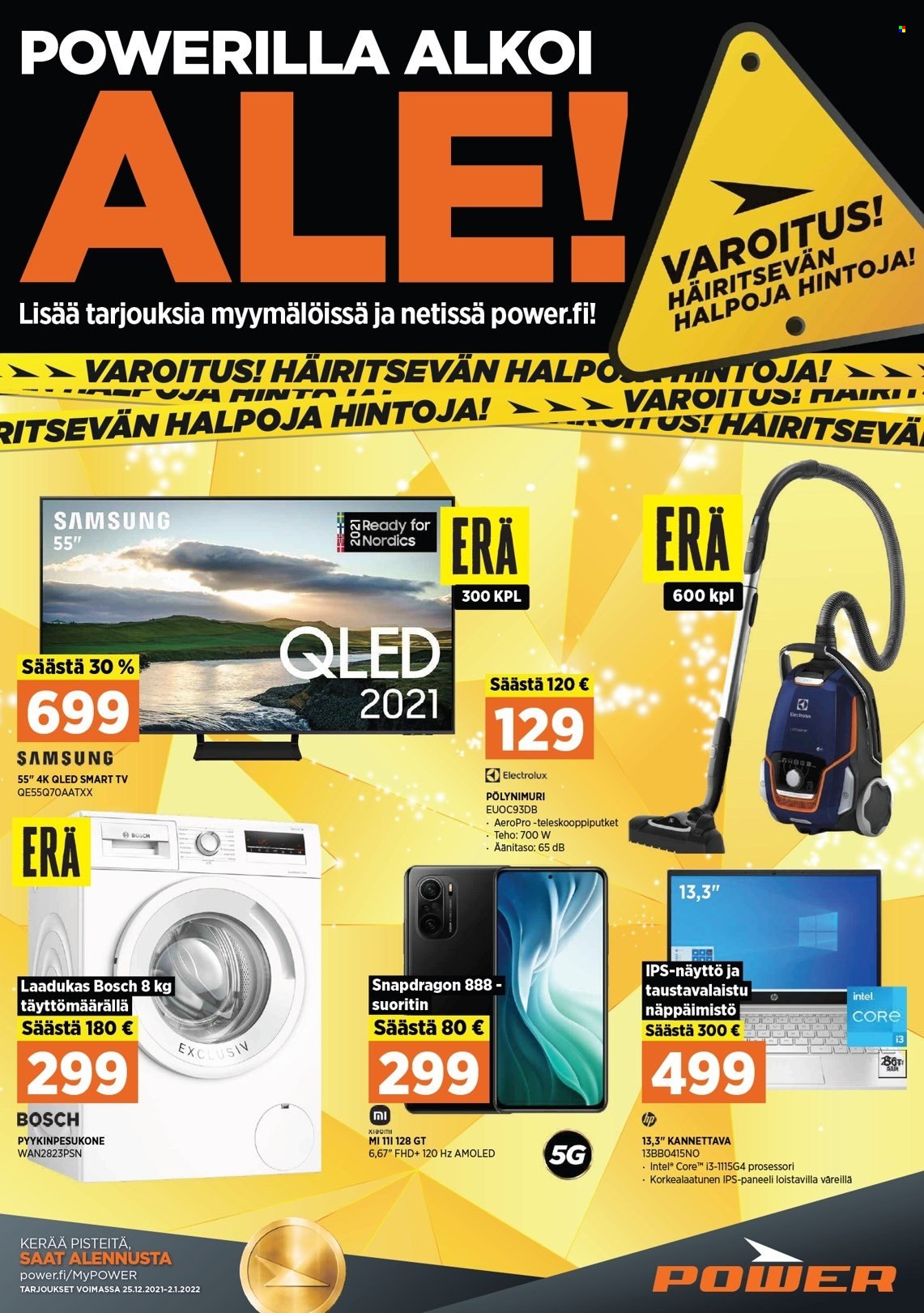 Power tarjoukset - 25.12.2021 - 02.01.2022. Sivu 1