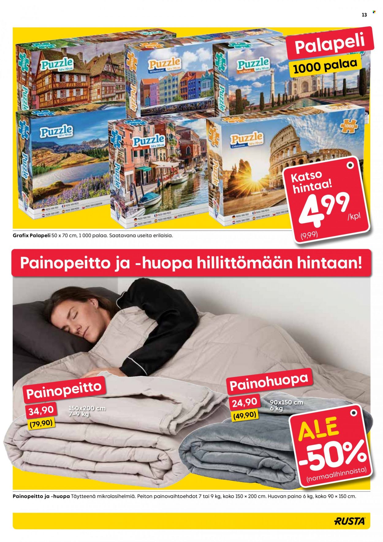 Rusta tarjoukset - 27.12.2021 - 04.01.2022. Sivu 13