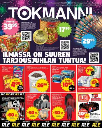 Tokmanni tarjoukset  - 27.12.2021 - 02.01.2022.